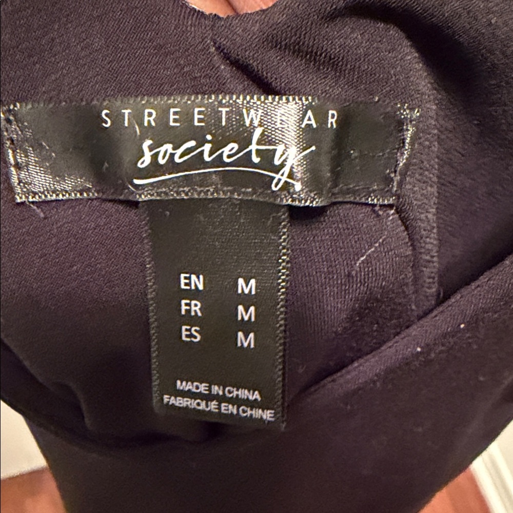 Streetwear Society Black Backless Dress - Picture 3 of 3